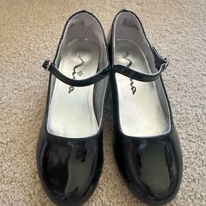 Nina Black Patent Mary Jane Shoes for Kids